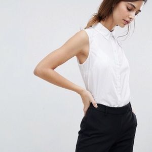 Proper white blouse